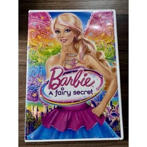 Barbie A Fairy Secret DVD 2011 Multicolor Animated Family Movie Raquelle Ken
